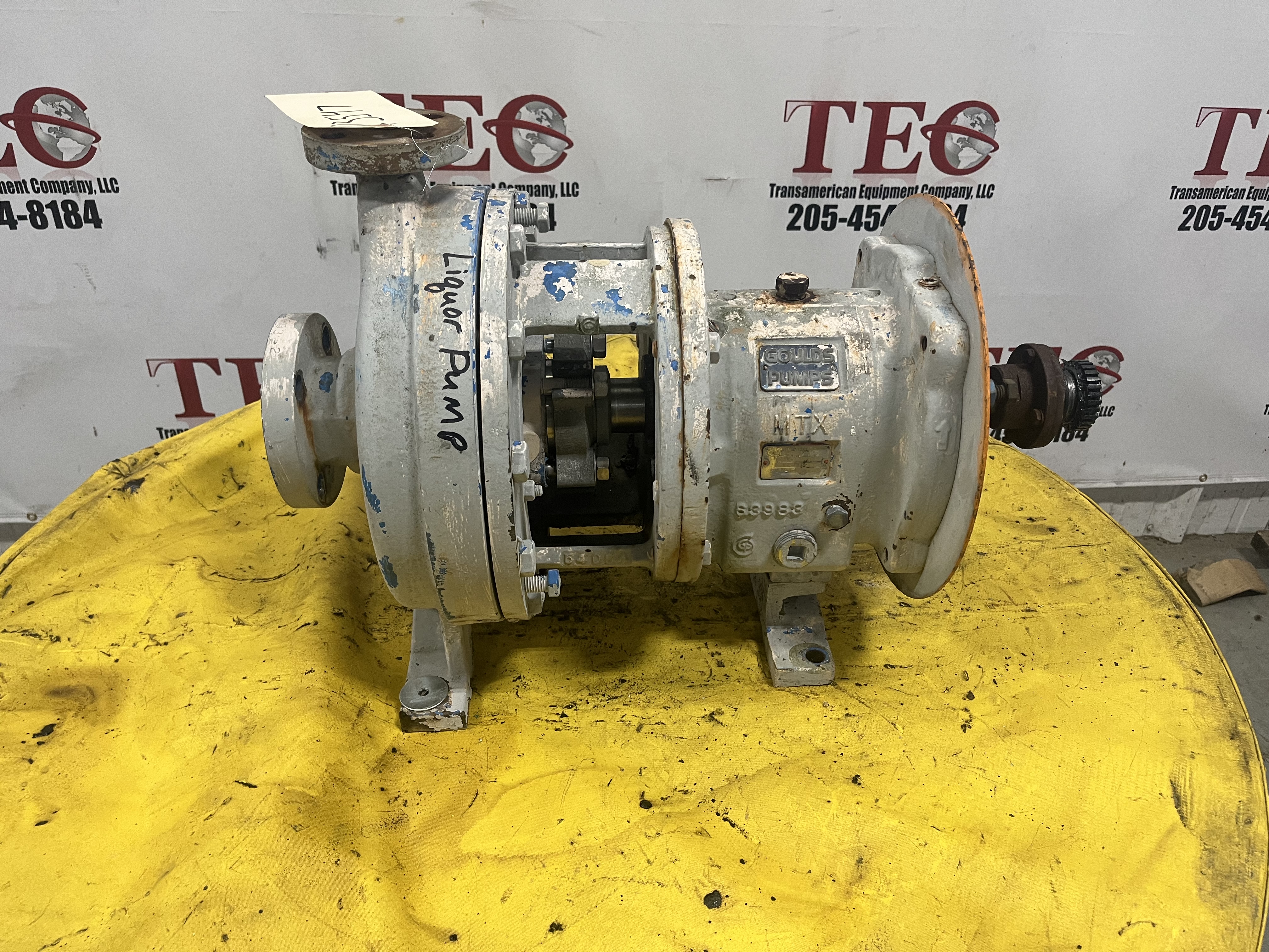 Goulds 3196 1x2-10 275 GPM SS Mat’ll Pump